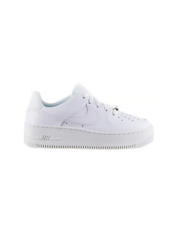 Кроссовки AR5339-100 Nike W Air Force 1 Sage Low белые демисезоны (314148178)