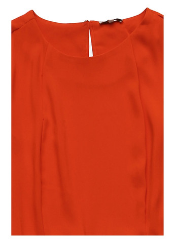 Комбинезон Kiomi комбинезон-брюки однотонный оранжевый кэжуал полиэстер