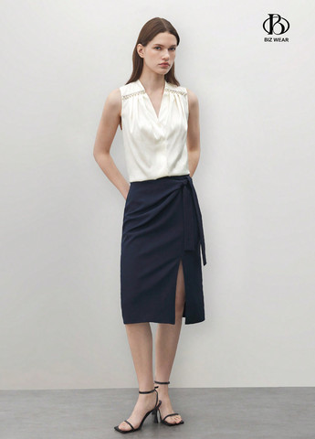 Айвори блуза SHEIN