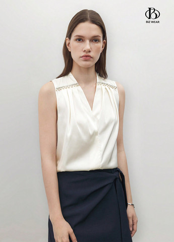 Айвори блуза SHEIN