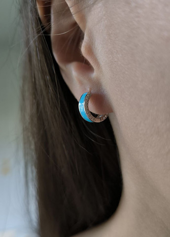 Серьги Silver Flame (350941509)