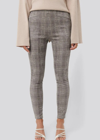 Коричневые демисезонные леггинсы NA-KD