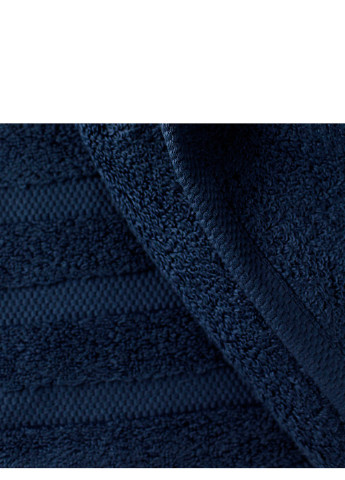 Bulgaria-Tex полотенце махровое oslo, microcotton, жаккардовое, с бордюром, деним, размер 50x90 см синий производство - Болгария