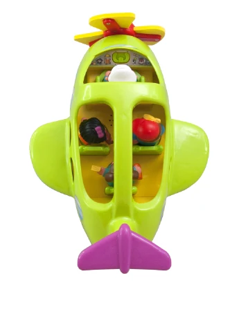 Ігровий набір - ЛІТАК-ПОДОРОЖ (світло, озвуч. рус. яз.) Kiddieland Preschool (157643719)