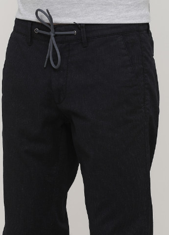 Темно-серые кэжуал демисезонные прямые брюки Fynch Hatton