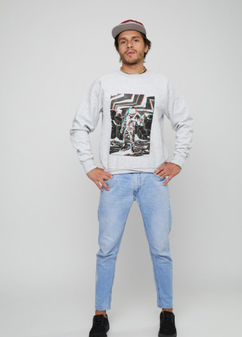 Серый свитшот мужской YAPPI (198688714)