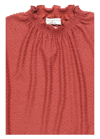 Терракотовая блуза Madewell