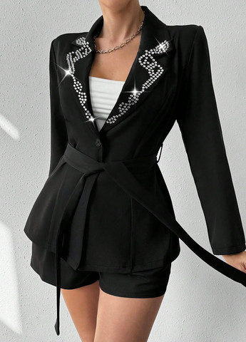 Костюм (жакет, шорты) SHEIN (330749676)