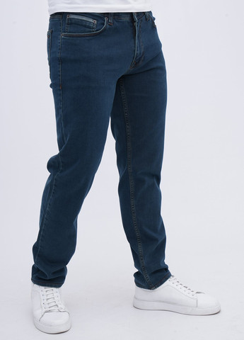 Морской волны демисезонные слим джинсы Trend Collection