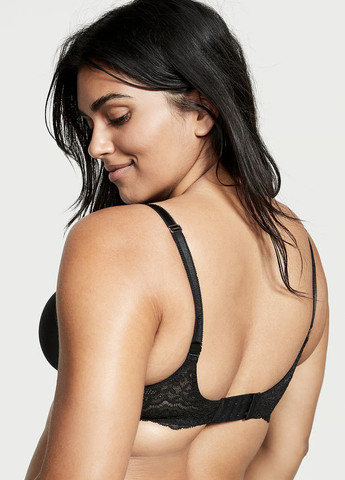 Чорний демісезонний комплект (бюстгальтер, трусики) Victoria's Secret