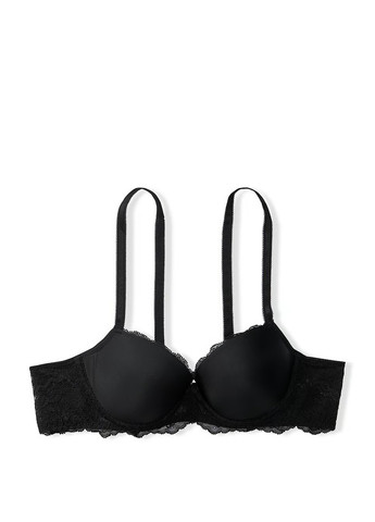 Чорний демісезонний комплект (бюстгальтер, трусики) Victoria's Secret