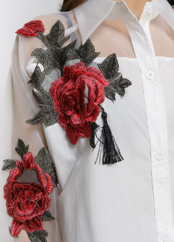 Біла блуза Yuchenfashion