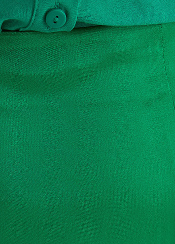 Зеленая кэжуал однотонная юбка KOTON