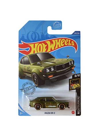Машинка Hot Wheels Mazda RX-3 8/10 Nightburnerz 2020 GHD17-M9COB Mattel (255254558)