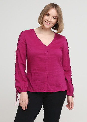 Фиолетовая демисезонная блуза Ashley Brooke