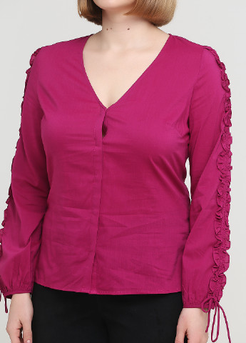 Фиолетовая демисезонная блуза Ashley Brooke