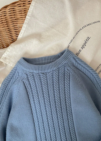 Голубой демисезонный джемпер джемпер SHEIN