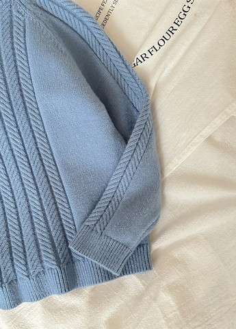 Голубой демисезонный джемпер джемпер SHEIN