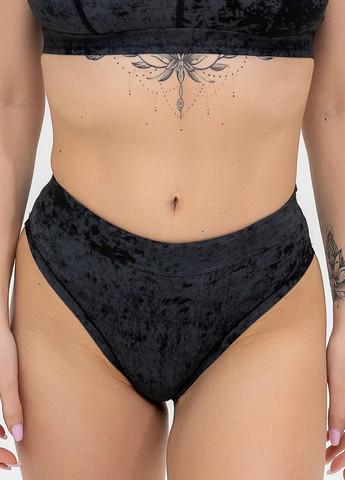 Серый демисезонный хлопковый комплект белья бралет и стринги TOTALFIT