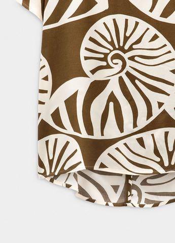 Бежевая блузка Parfois