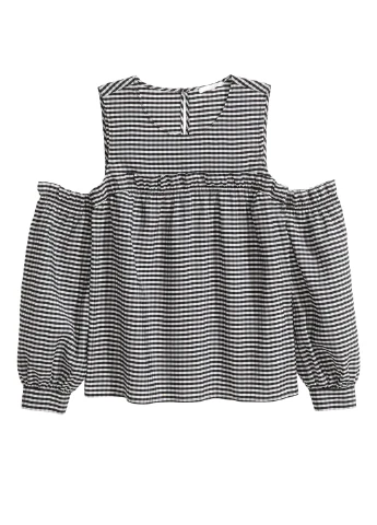 Чёрная блуза H&M