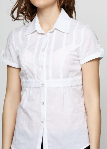 Белая демисезонная блуза Vestis