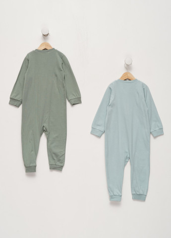 Комбинированная всесезон пижама (2 шт.) комбинезон H&M