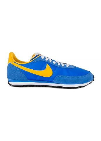 Синие демисезонные кроссовки waffle trainer 2 Nike
