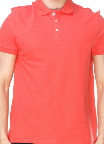 Красная футболка-поло для мужчин Basics