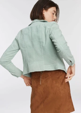 Мятная демисезонная куртка Vero Moda