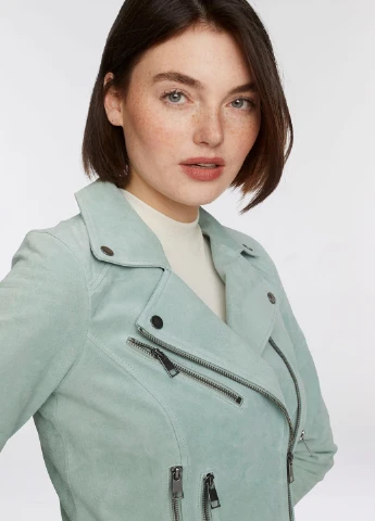 Мятная демисезонная куртка Vero Moda