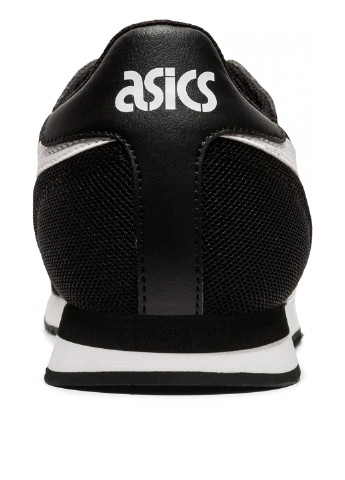 Черно-белые демисезонные кроссовки Asics
