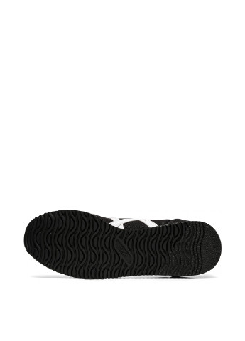 Черно-белые демисезонные кроссовки Asics
