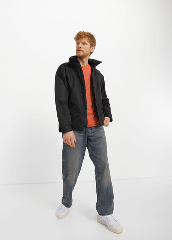 Чорна демісезонна куртка Braska ADK-1/301