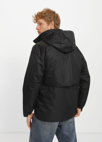 Чорна демісезонна куртка Braska ADK-1/301