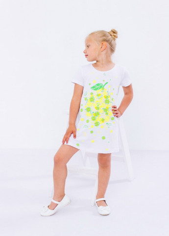 Комбинированное платье для девочки KINDER MODE (232076698)