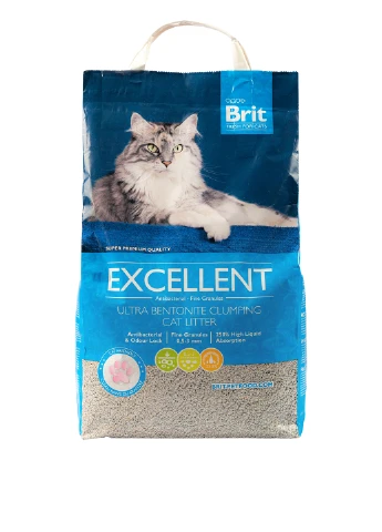 Наполнитель Excellent бентонитовый для туалета, 5 кг Brit Fresh (253785240)