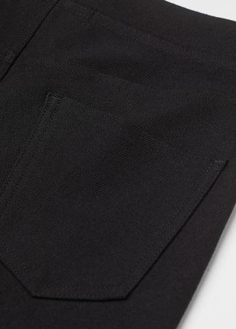 Черные демисезонные джинсы джегинсы на девочку H&M