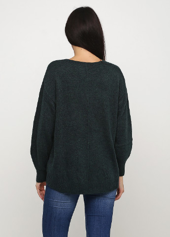 Темно-зеленый демисезонный пуловер пуловер H&M