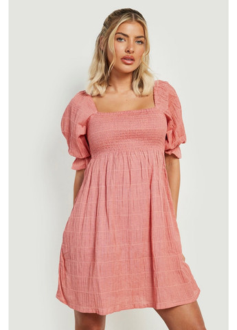 Помаранчева кежуал сукня Brave Soul однотонна