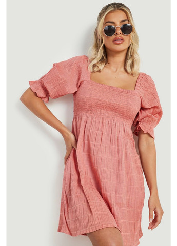 Помаранчева кежуал сукня Brave Soul однотонна