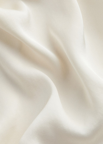 Кремовое вечернее платье для беременных клеш, в стиле ампир H&M однотонное