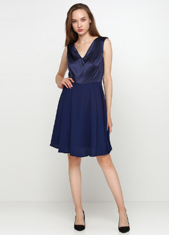 Темно-синя вечірня сукня Orsay однотонна
