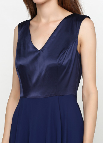Темно-синее вечернее платье Orsay однотонное