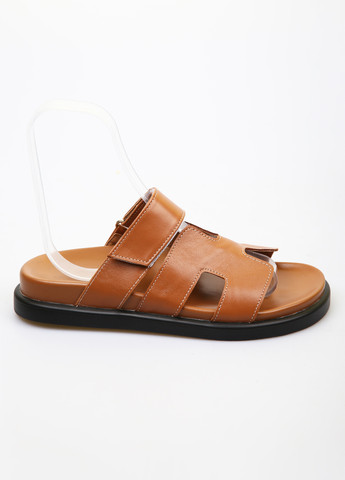 Светло-коричневые шлепанцы Bizoni