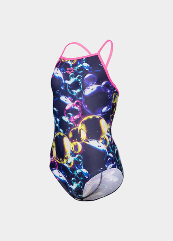 Комбинированный летний купальник слитный Arena SOAP BUBBLES SWIMSUIT LIGHT DR