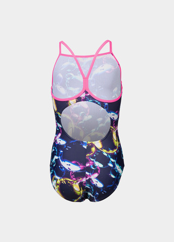 Комбинированный летний купальник слитный Arena SOAP BUBBLES SWIMSUIT LIGHT DR
