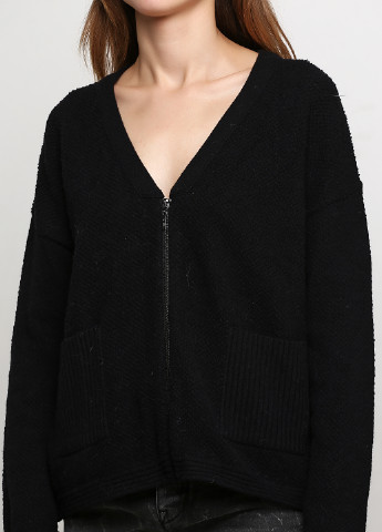 Черный демисезонный свитер 27 Quai De Seine