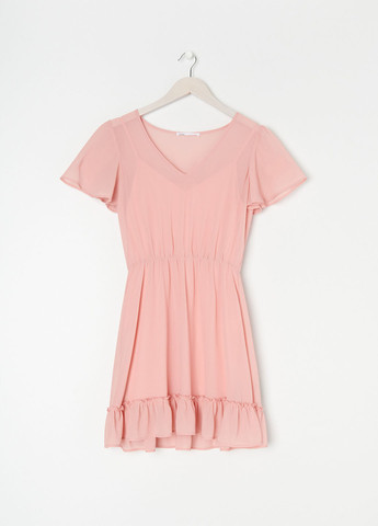 Світло-рожева кежуал сукня Sinsay однотонна