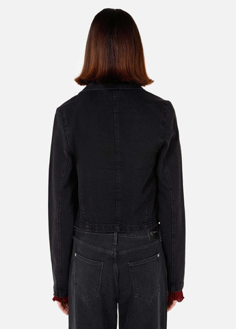 Черный женский жакет Colin's однотонный - демисезонный